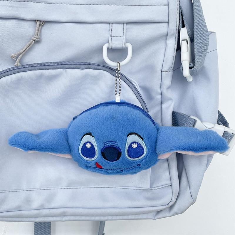 

Adorable Long-eared Plush Animal Coin Purse Soft Pp Cotton Storage Bag Cute Accessory For Kids Smiling