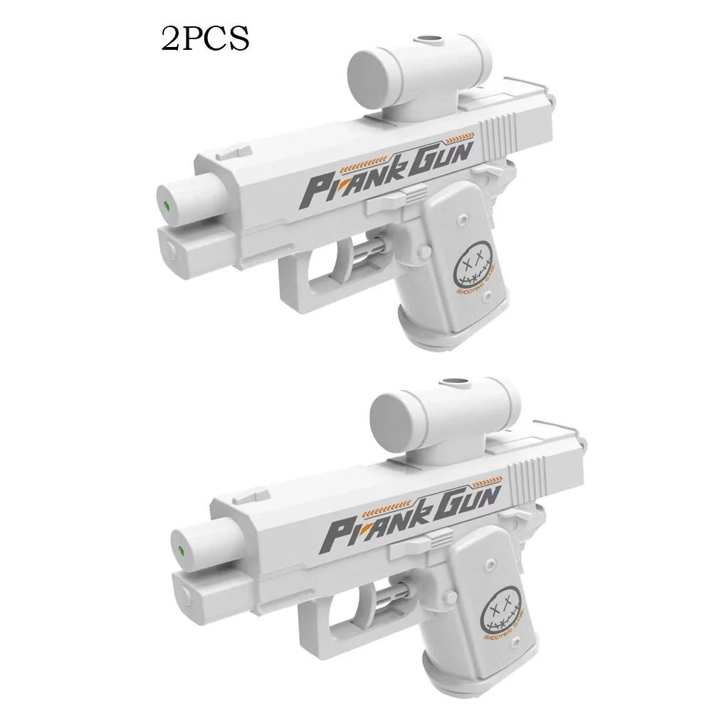 Handheld Manual Water Gun Prank Two-Way Spray Watergun Toys Summer Outdoor Beach Swimming Pool Water Pistol Toy For Children