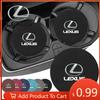 Crmvyh1 Interior Stickers Car Leather Water Coaster Non-Slip Mat Car Bottle Holder Insert Pad For CT200H IS250 RX300 RX350 RX450H