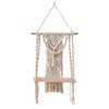 2026 Wall-mounted Rack, Plant Hanger Wall Decoration Small Single-layer Hanging Flower Rack, Lace Wall-mounted Rack