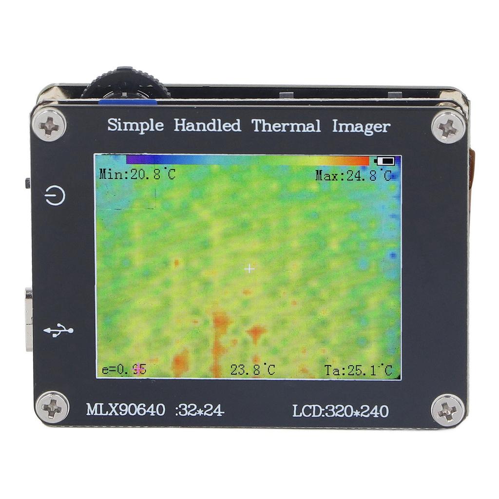 Thermal Imager Infrared Camera 2in Screen ‑ 40  celsius  to 300  celsius  Handheld Multifunctional Thermal Imager