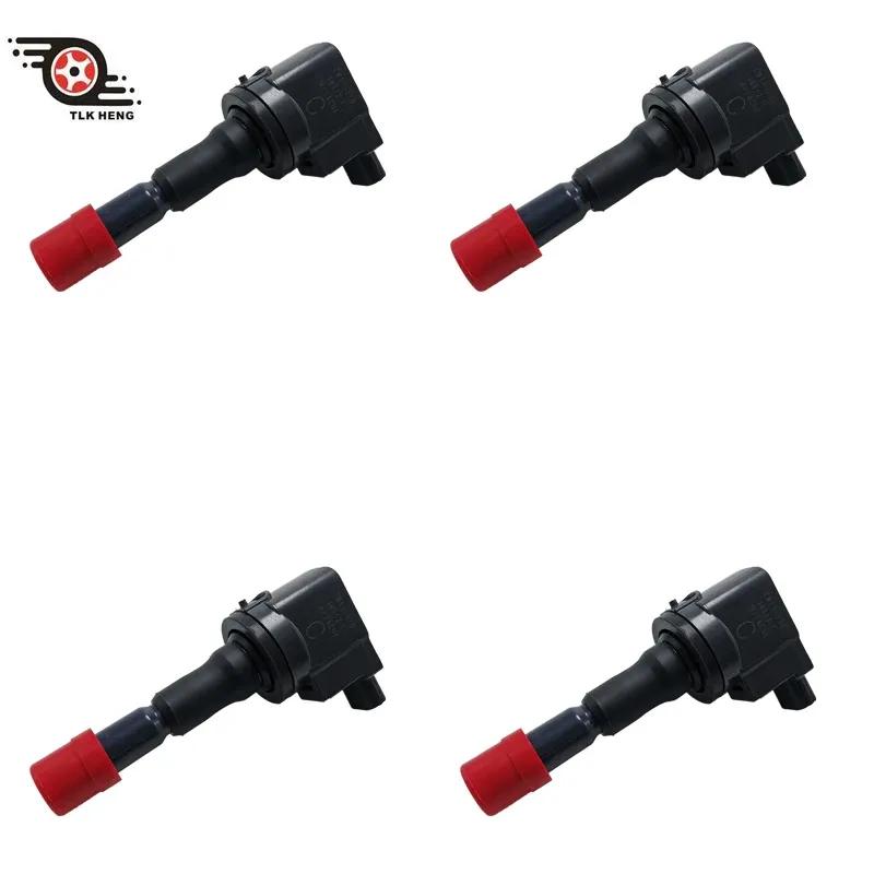 4 катушки зажигания для Honda Jazz GD 1.5L 2002 - 2008 OEM 30520-PWC-003 CM11-110