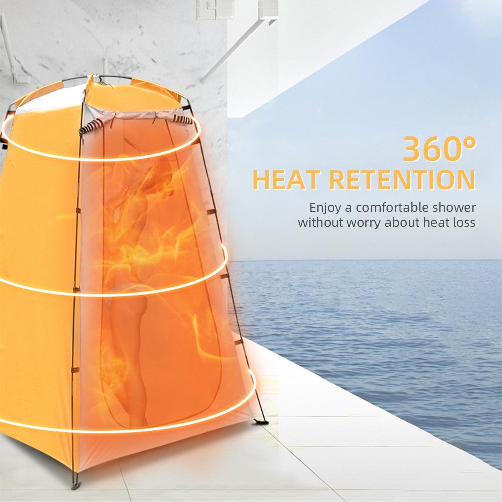Outdoor Shower Privacy Tent Portable Dressing Changing Room Tent Shelter for Camping Hiking Beach