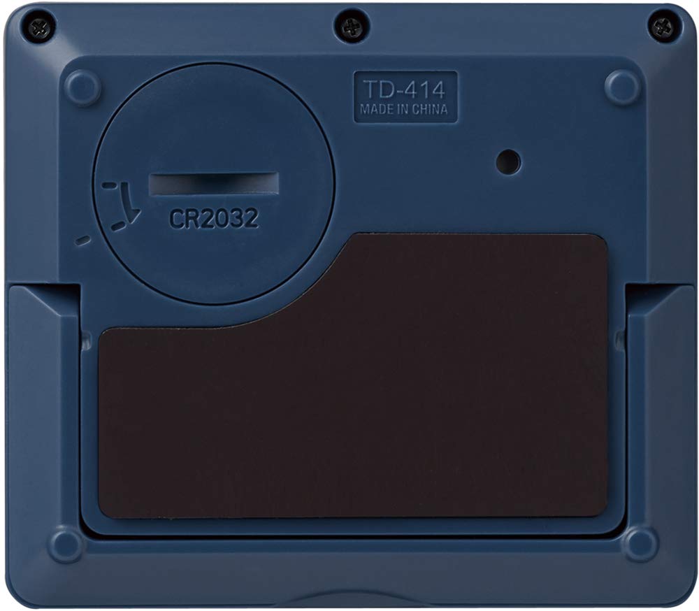 Tanita Kitchen Study Timer, Waterproof, Magnetic, Touch Panel, Blue, TD-414 BL