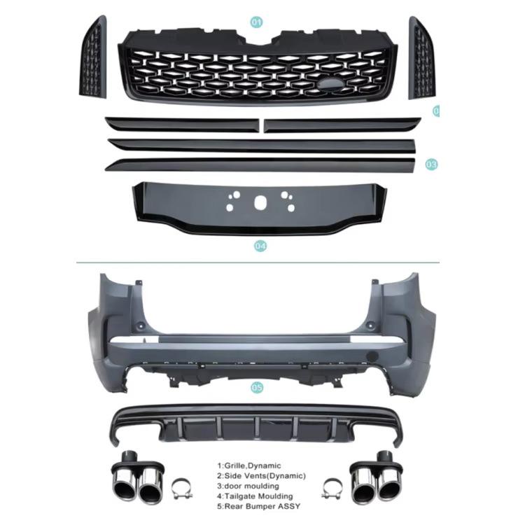 Land Rover Vogue 2013-2017 Front & Rear Bumper Kit