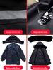 Men's Winter Fleece-Lined Thick Long Cotton Overcoat - Warm, Multi-functional, Cold-Resistant Jacket