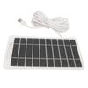 2W 5V Portable Solar Panel USB Type C High Efficiency Polycrystalline Silicon Mini Small Solar Panel for Outdoor Travel