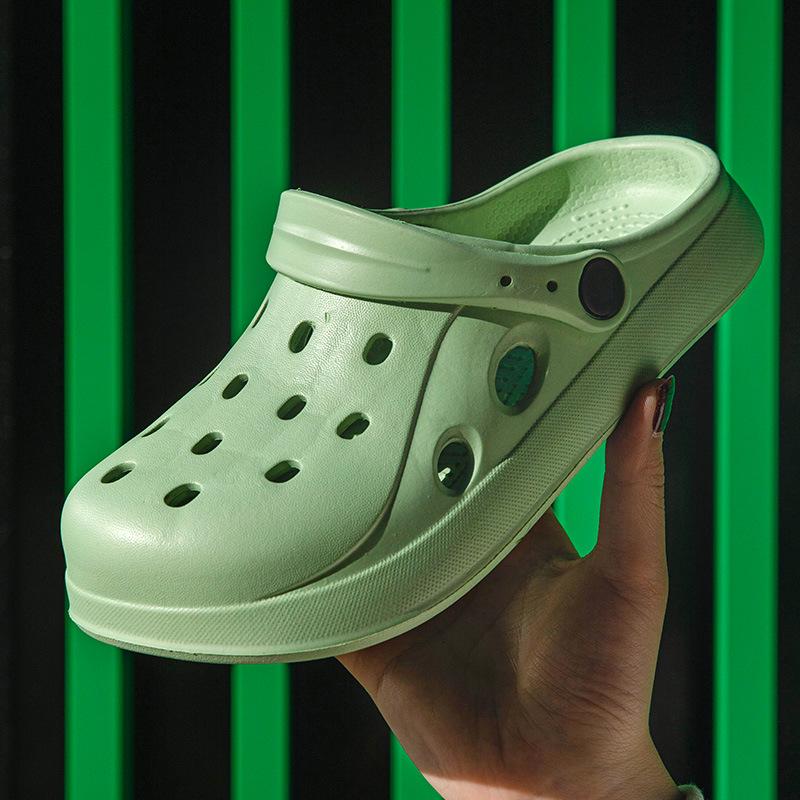 Dámské plážové sandály s tlustou podrážkou z EVA, s protiskluzovým povrchem a embosovanou texturou