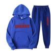 Trendy Men's & Women's Casual Printed Hoodie & Sweatpants Set