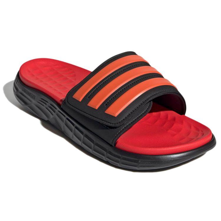 Adidas Duramo SL Slide Black Solar Red Unisex Sneakers Core-Black Vivid-Red FY8787