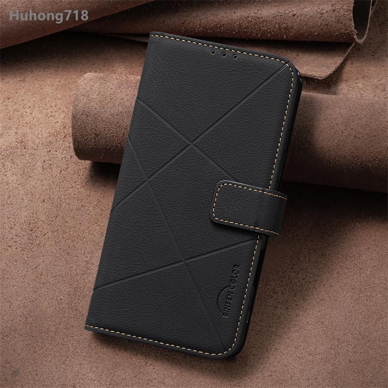 Кожаный кошелек-книжка для Realme 11 11X 12 Pro Plus 14X C53 C55 C71 C75 4G 5G Слот для карт Держатель Задняя крышка