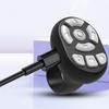 Stylish Finger Rings Controller for Smartphone Videos Reading Wireless BLE5.3 Remote Controller Feature