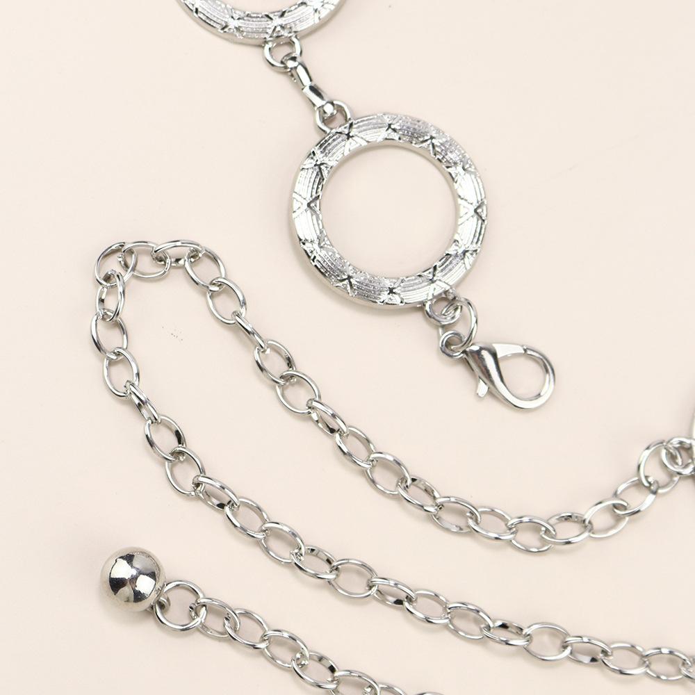 Waist Chain Women'S Premium Sense Retro Silver Summer With Skirt Gold Metal Chain Women'S Belt