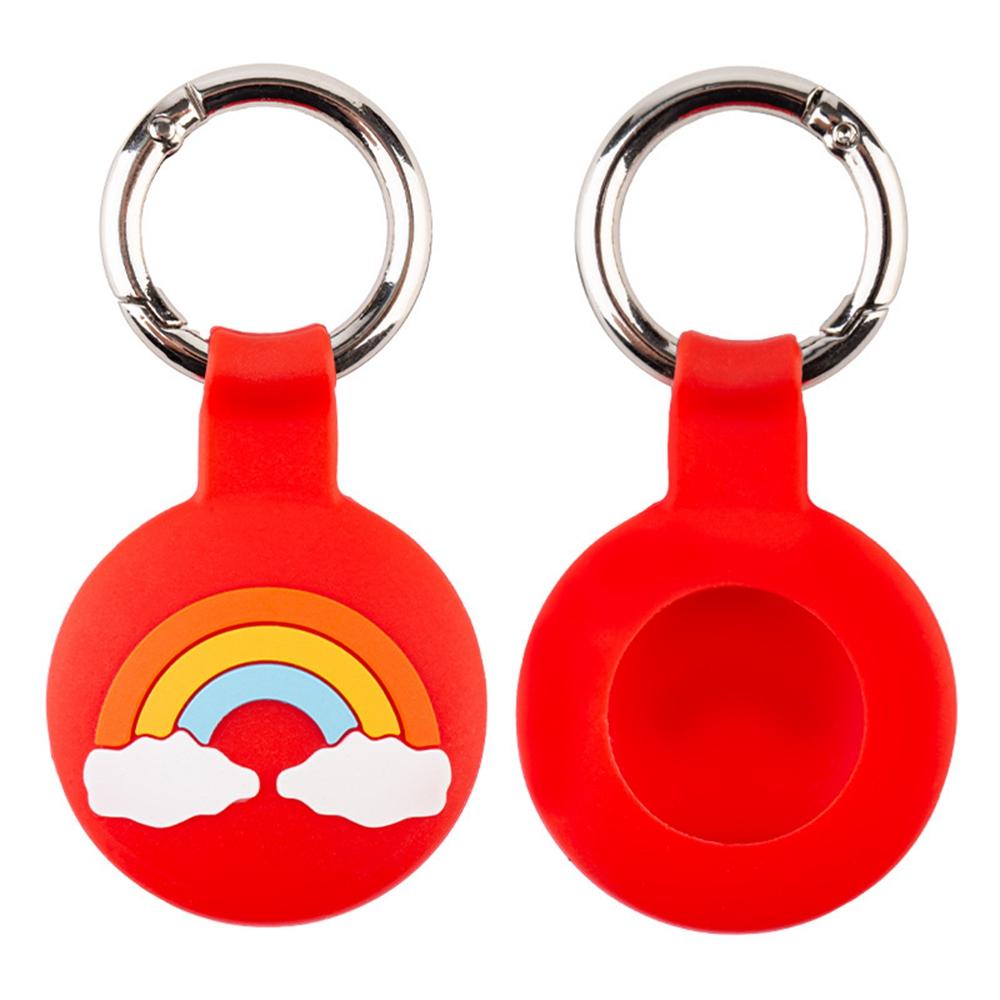 For Apple AirTag Tracker Silicone Protective Case Creative Cute Design Scratch Resistant