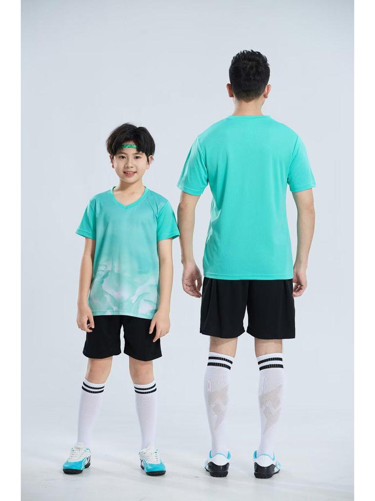 Breathable Football Team Jersey - Sports Training & Competition Set