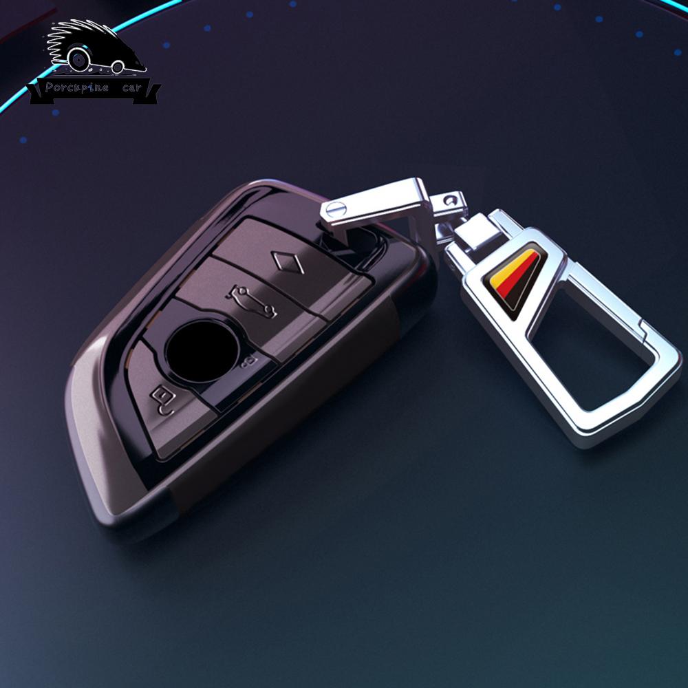 PC Car Key Cover Case Shells for Bmw X1 X3 X5 X6 X7 1 3 5 6 7 Series G20 G30 G11 F15 F16 G01 G02 F48 Keyless Bag Accessories