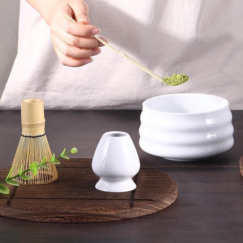 Matcha Bowl Whisk Set Tool Bamboo Brush Household Baking Tea Tools Japanese Matcha Tea Ceremony Premium Kit