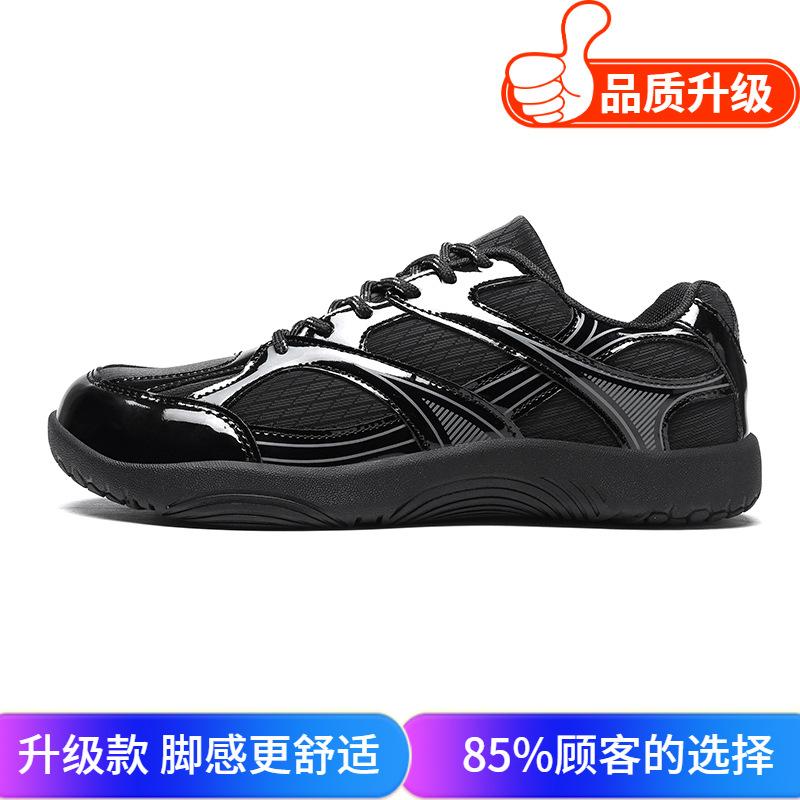 Johnny Danley leather surface waterproof lightweight sneakersSoft soles spring and autumn casual shoes non-slip running shoes