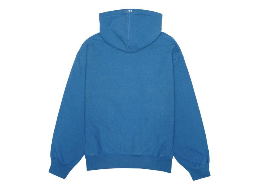 Supreme Box Logo Hooded Sweatshirt Blue (23FW)