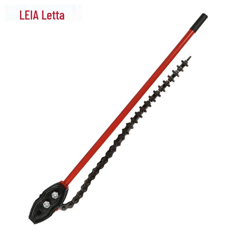 LETA Heavy-Duty Chain Pipe Wrench