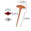 1pc Glass Glue Sealing Cap Nozzle Cleaning Tools Portable Glass Caulk Tubes Prevents Drying Sealant Nozzle Dredge Tools