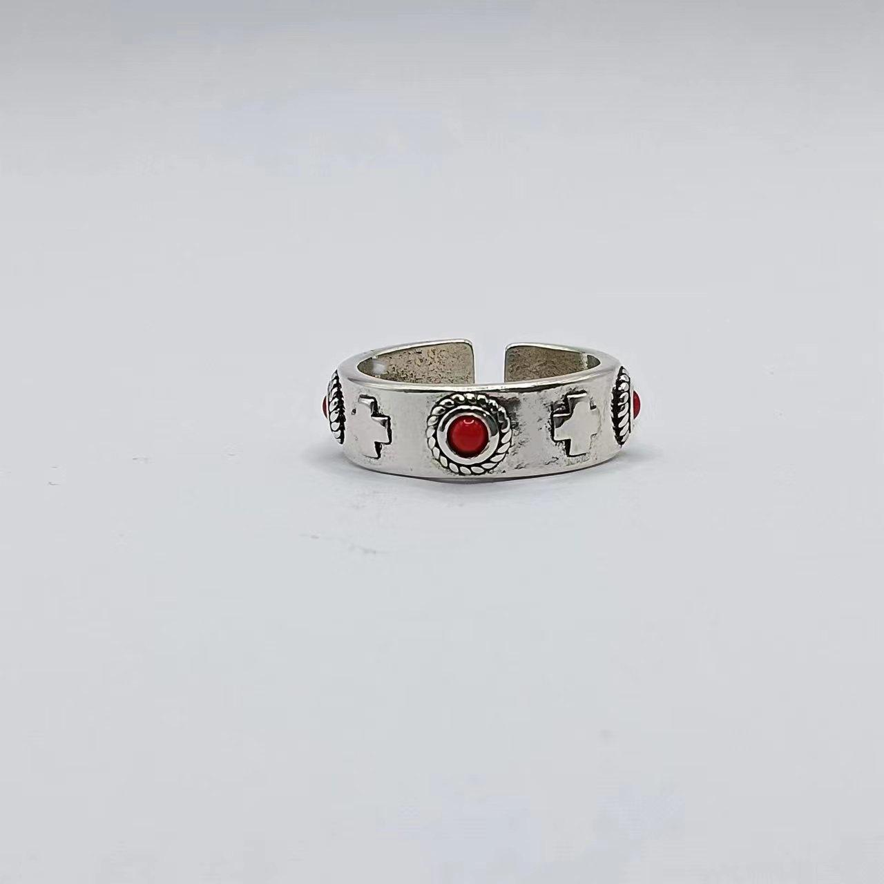 

Howl s Moving Castle Adjustable Thai Silver Ring - Howl & Sophie Design Adjustable