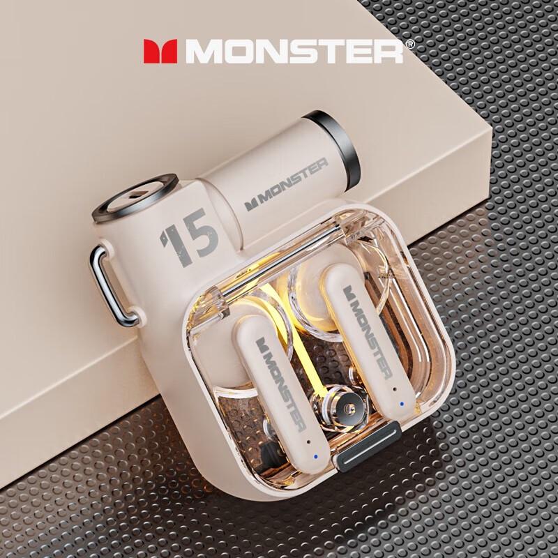 

Monster XKT15 Wireless Semi-in-Ear Bluetooth Earbuds