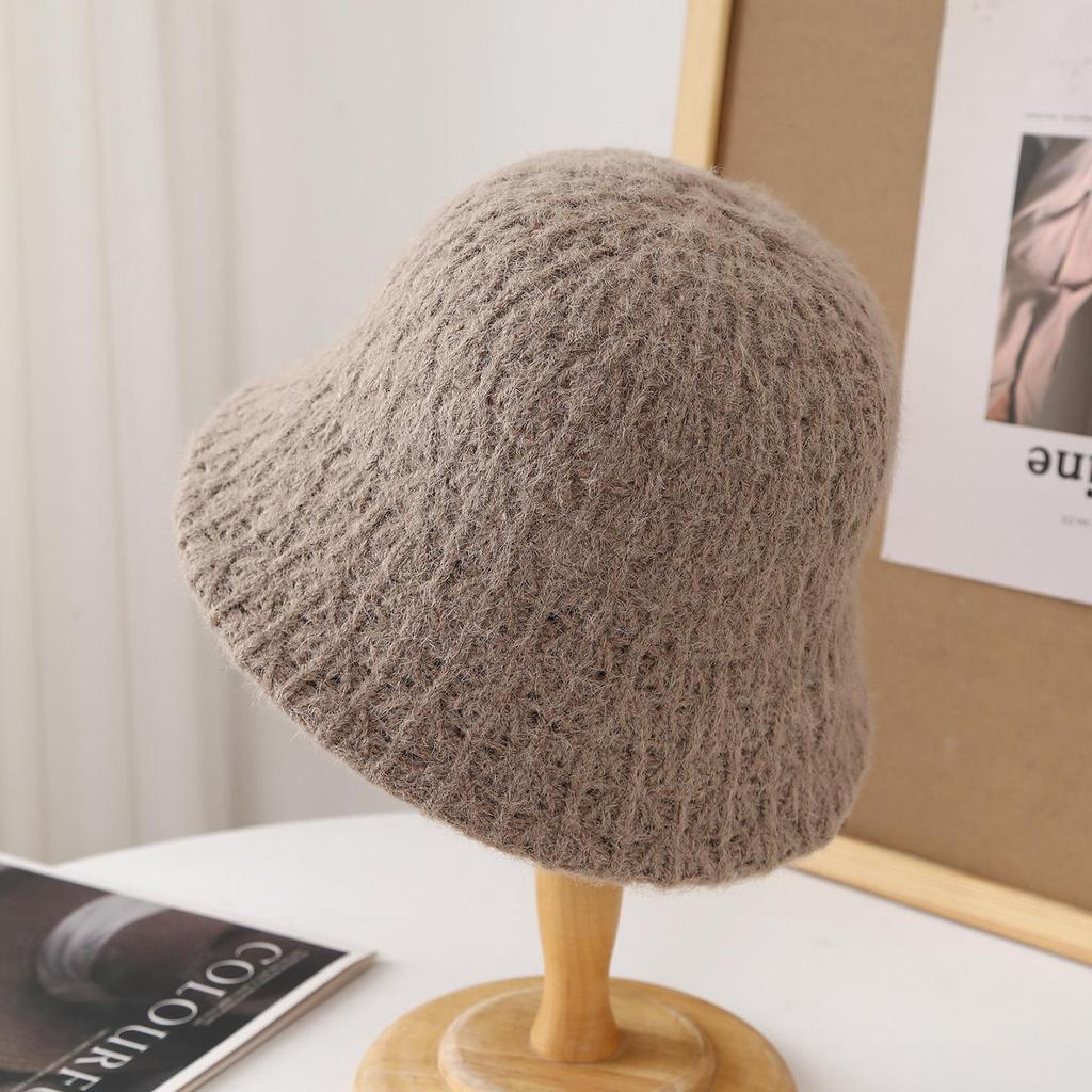 New Fashion Vintage Bucket Hat for Women - Autumn Winter Fisherman Cap, Foldable Felt Wide Brim Hat, Retro Fashion Accessories