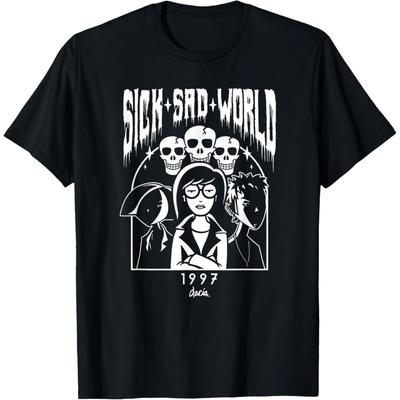 MTV Music Television Daria Group Shot Sick Sad World T-Shirt(1)