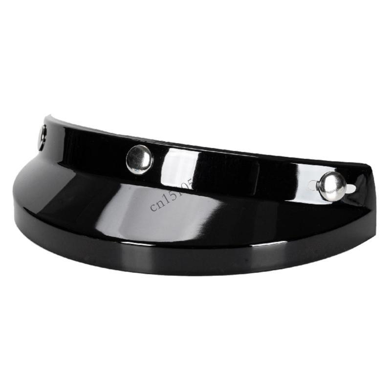 090E 3 Snap-Button Helmet Visor Universal Windproof Wind Shield Motorcycle Accessories For Open Face Motorcycles Helmet
