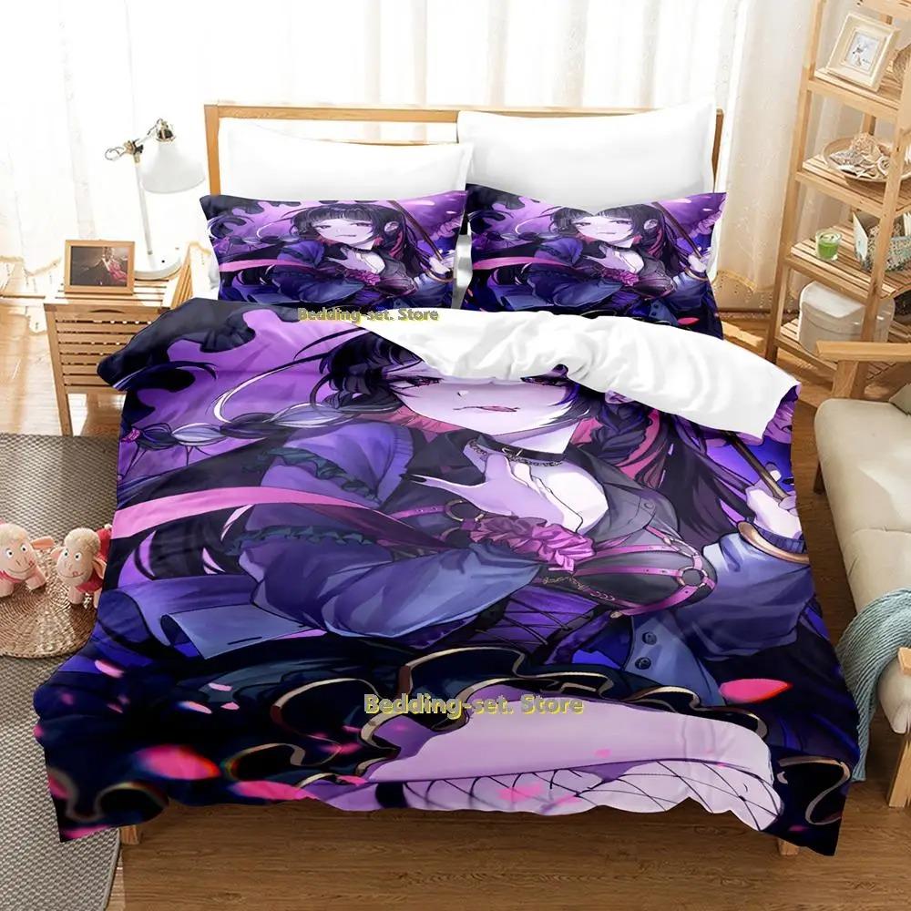New Meloco Kyoran Bedding Set Single Twin Full Queen King Size Bed Set Adult Kid Bedroom Duvetcover Sets Anime parure de lit Bed Tool