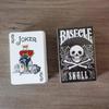 Dark Skull PVC Waterproof Double-Sided Playing Cards