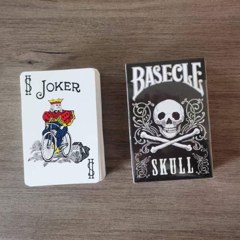 Dark Skull PVC Waterproof Double-Sided Playing Cards