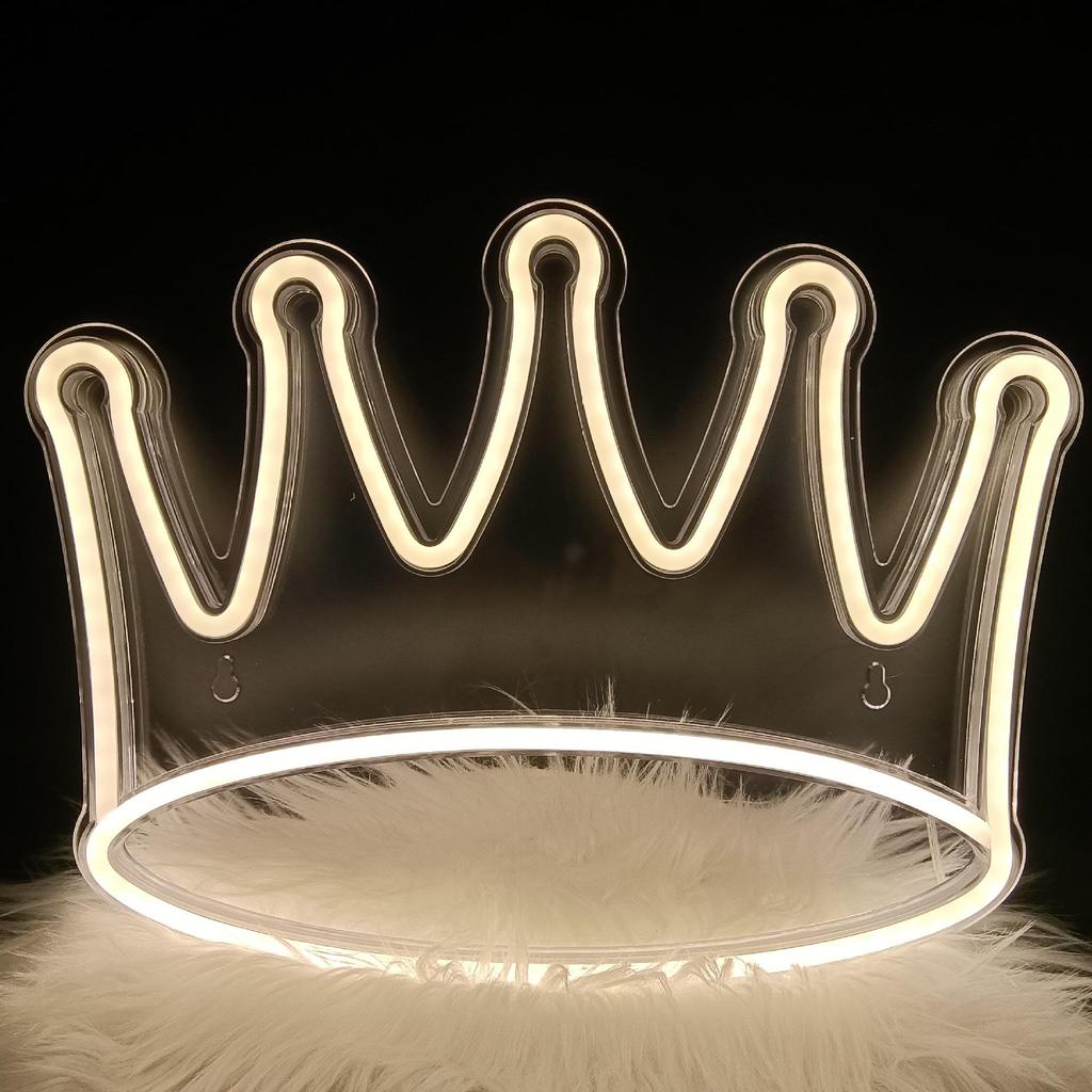 Neon Game Console Crown Bear Claw LED Light – Decorative Net Celebrity Mood Light