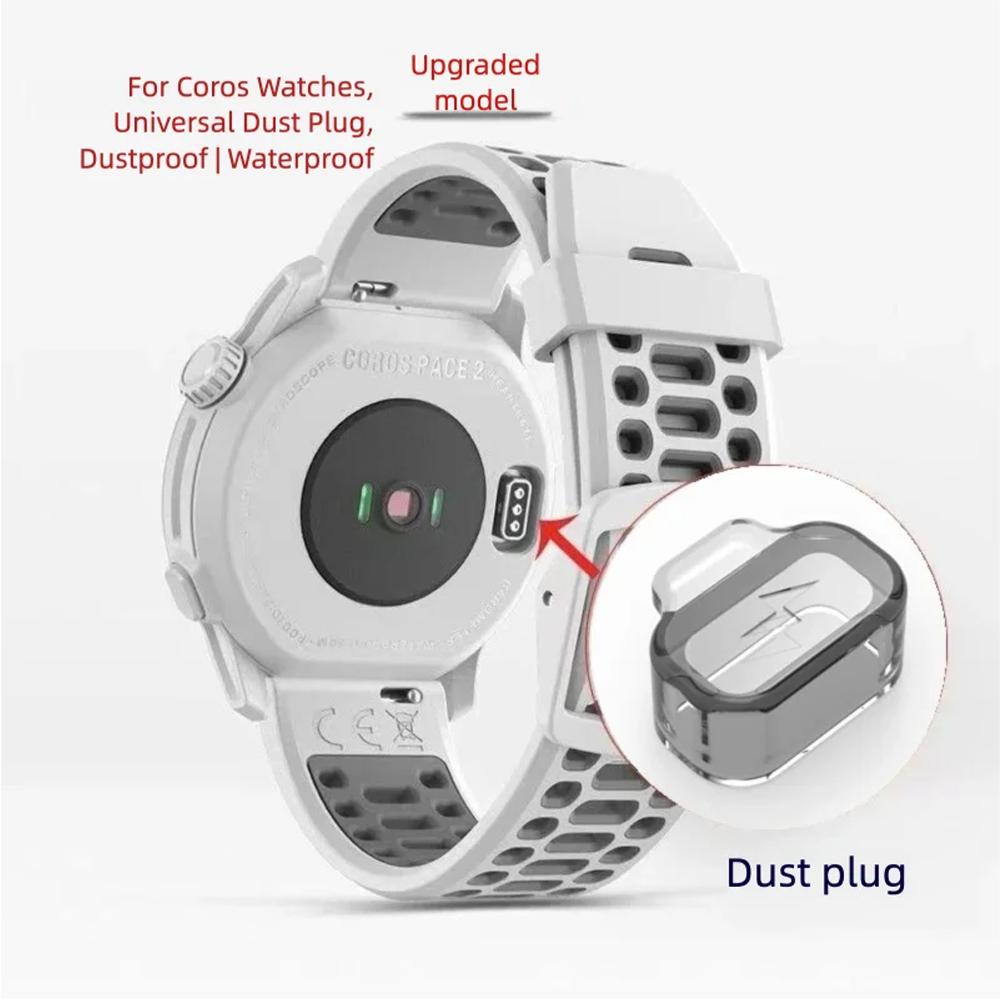 10pcs/lot Dust plug For COROS PACE 4 3 2 pro Silicone Charger Plug Protective for COROS APEX 4 42MM APEX 2 Pro VERTIX Case Cover