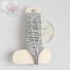 Korean Sweet Style Bow Leg Warmers - Spring/Summer Thin Stacked Socks for Small Calves