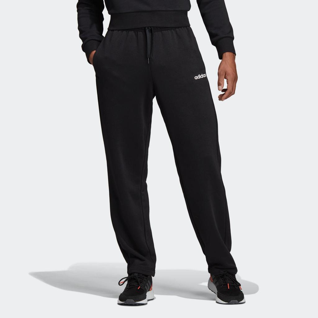 Adidas Essential Plain Knit Pants Men Bottoms Black DX3684