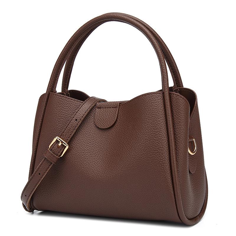 Bags Women'S Large Capacity Retro Style Fashion Versatile One Shoulder Portable Niche Commuter Bag