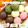 Finger Relax Crunchy Squeeze Toy Shapeable Sensory Fidget Ball Chocolate Pie Squishy  Student