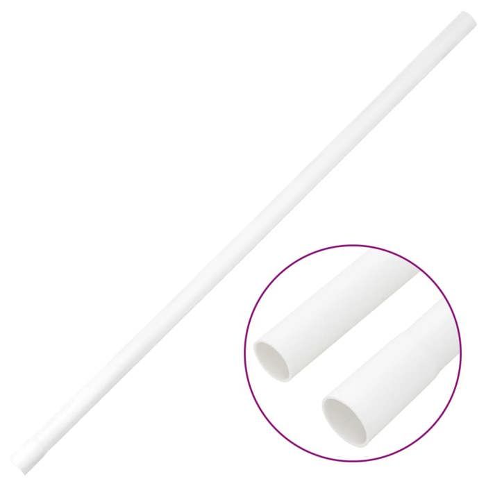 VidaXL Cable Ducts with Clips, Wall Cable Cover, Cable Protector, Cable Management Living Room Home Office 155903