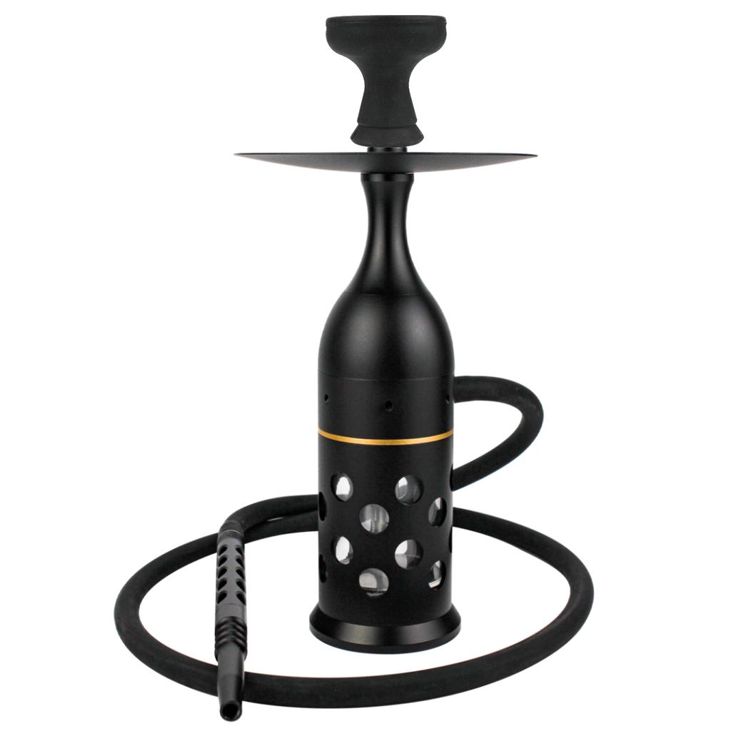 New Style Travel Hookah Set Include Classic Tongs LED Light and Glass Base Nargile Chicha Shisha Accessories Portable Hookah