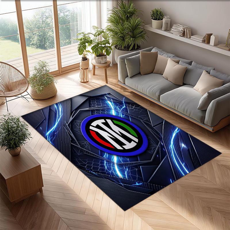 Borussia Dortmund Printed Flannel Area Rug Non Slip Soft Polyester Floor Carpet Indoor Decor Mat for Bedroom Living Room Sofa