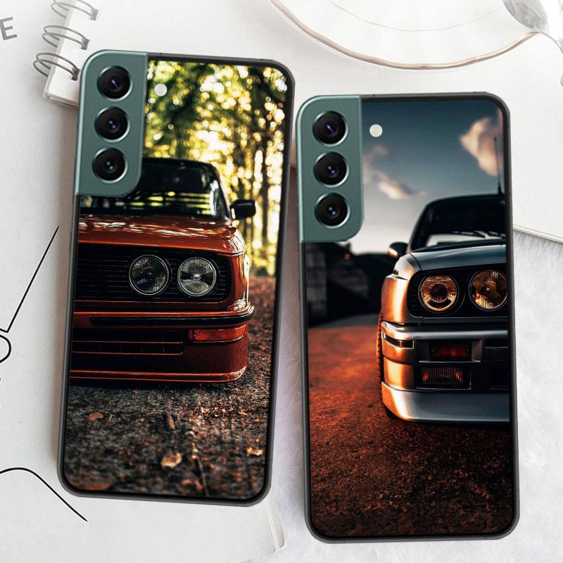 Car for B- Bmwes-S E30 Phone Case For Samsung A15 A25 A35 A55 Galaxy A70S A50S A30S A30 A40 A71 A51 A41 A31 A21 A11 A01 A20S A10