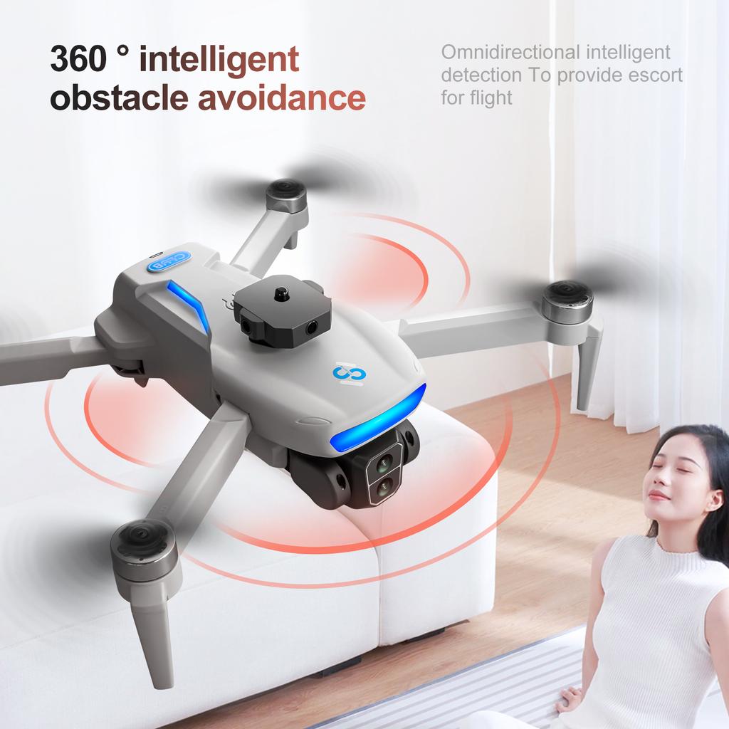 2025 New S181 Drone  4K HD Camera Screen Controlled Brushless Obstacle Avoidance RC helicopter Foldable Quadcopter Dron RC Toy