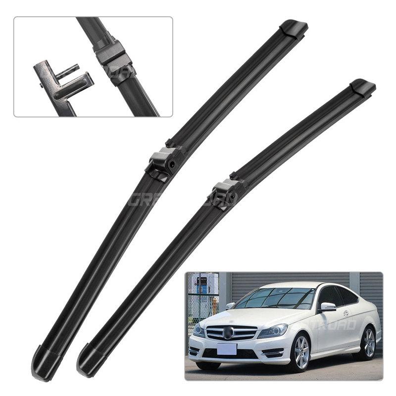 Für Mercedes-Benz C-Klasse W204 2009-2012 2010 2011 Scheibenwischer Frontscheibenwischerblätter Windschutzscheibe Scheibenwischer 24"+24"""