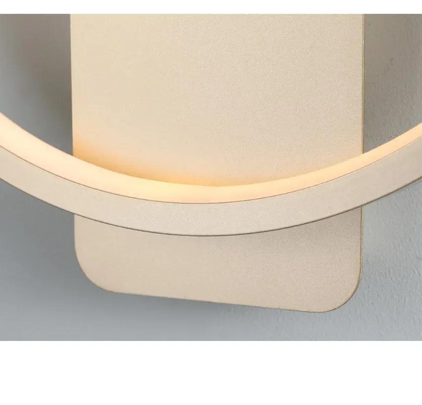 LED Wall Clock Modern Design Acrylic Electronic Living Room Lamp Wall Clock Lamp Nordic Creative Home Decoration Fixtures D4G9E9