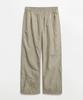 LMOOD Serno Nylon Wide Track Pants Beige