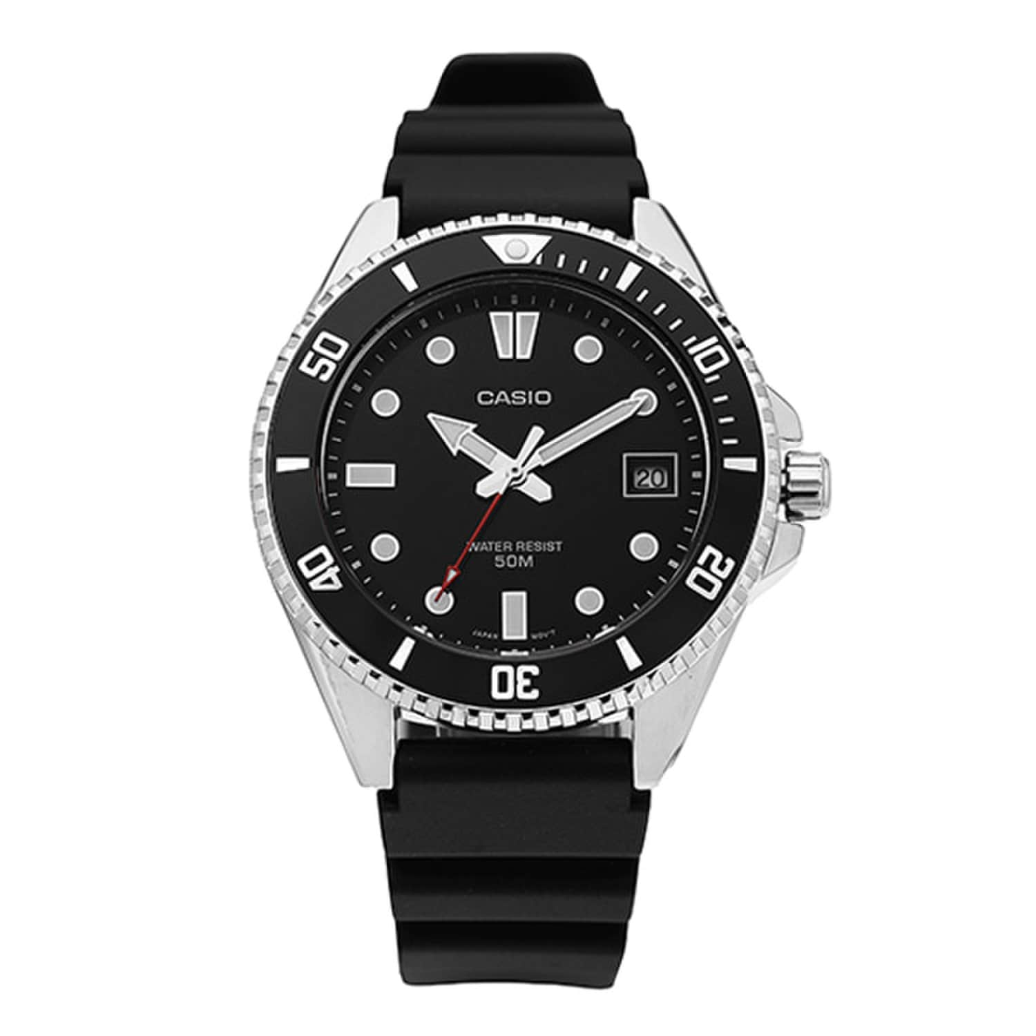 [Casio] MDV-10-1A1VDF (МДВ-10-1А1) Аналоговые мужские часы Marlin Mini с уретановым ремешком