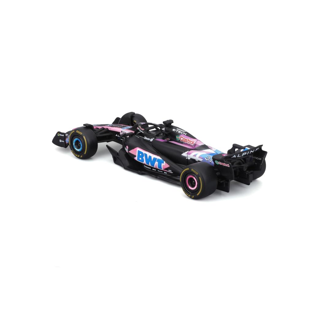 Bburago 2024 Model Alpine A524 Esteban Ocon Race Sports Car Diecast Model Car Finished Product 1/43 #31 / 18-38219 (#31)