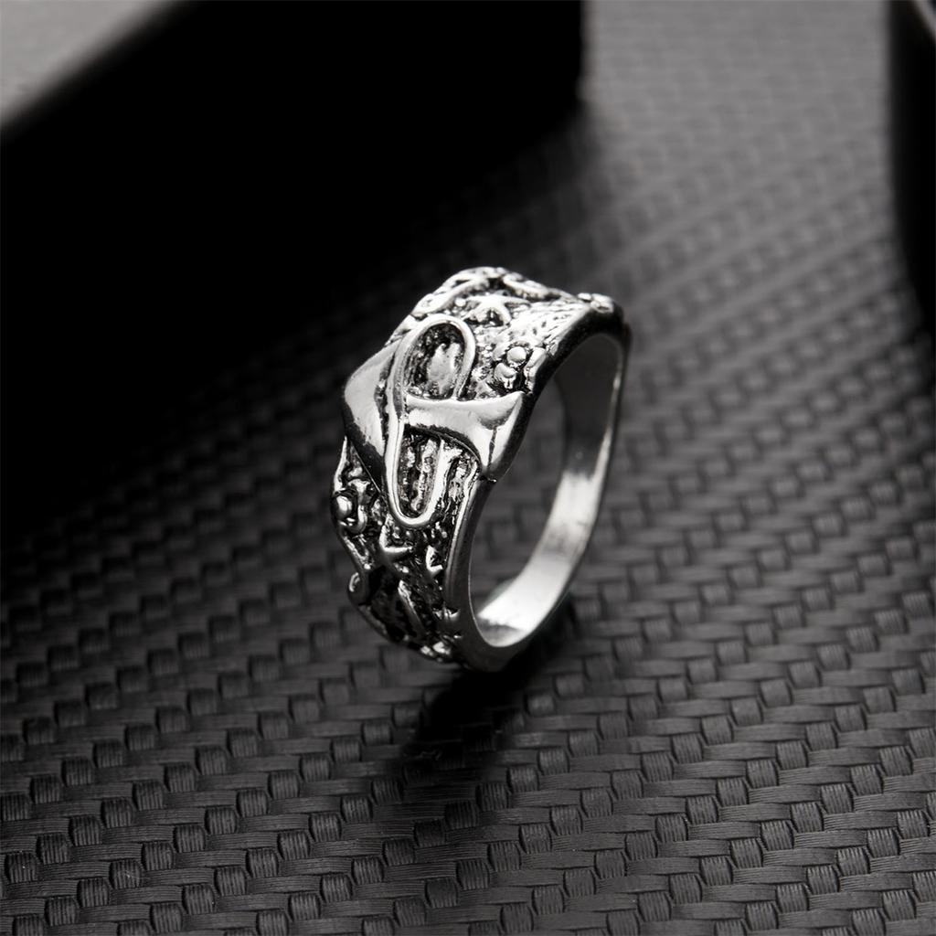 Retro Boho Vlinderring Voor Vrouwen Mode Zilverkleurig Uil Engelenvleugel Kat Dier Onregelmatige Openingsringen Vintage Sieraden Cadeau